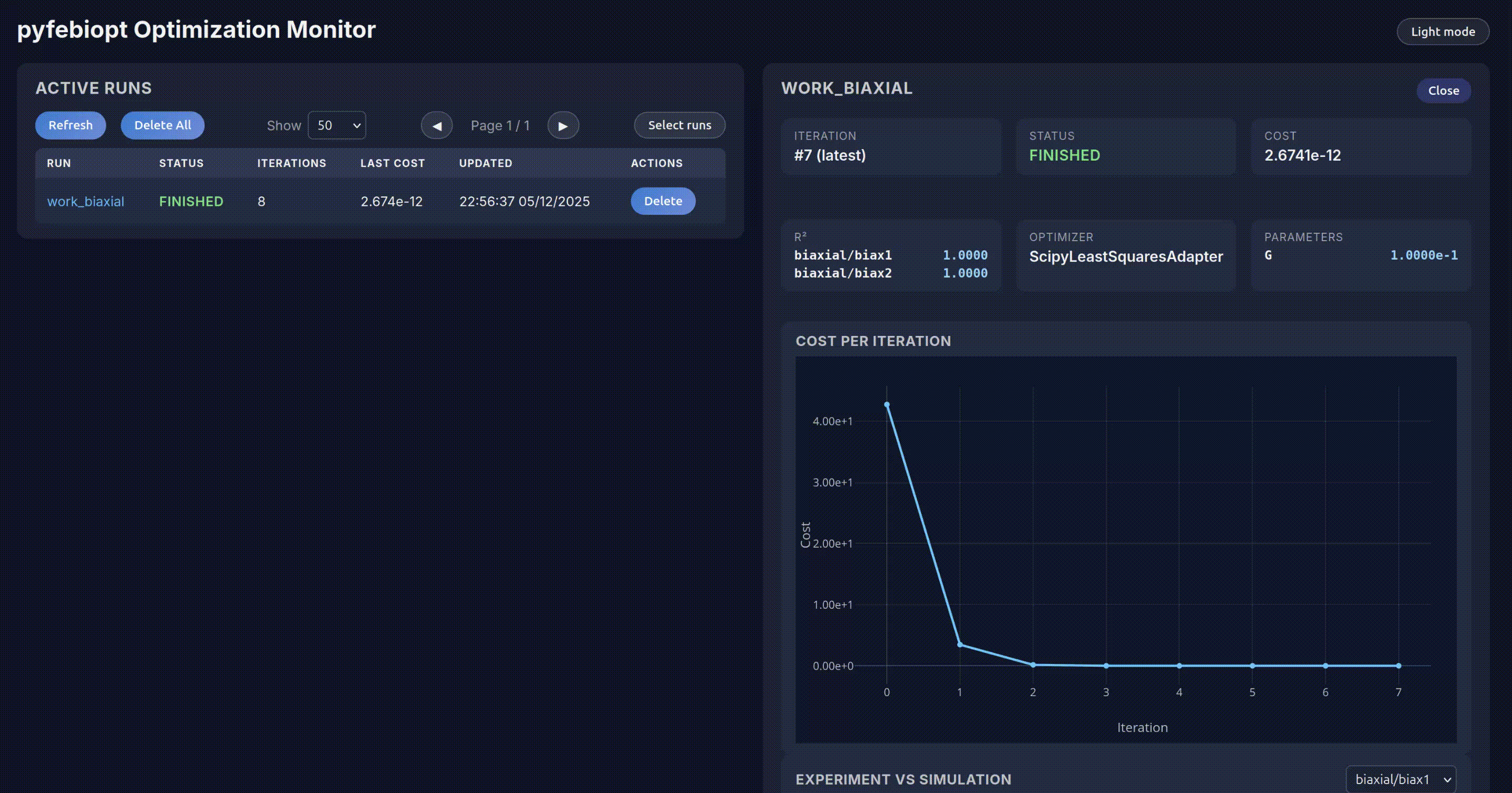 pyFEBiOpt monitor example
